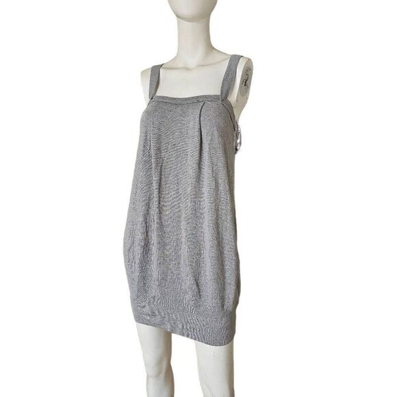 Armani Exchange womens Sz S cashmere Alpaca blend knit sleeveless sweater dress - Picture 4 of 9